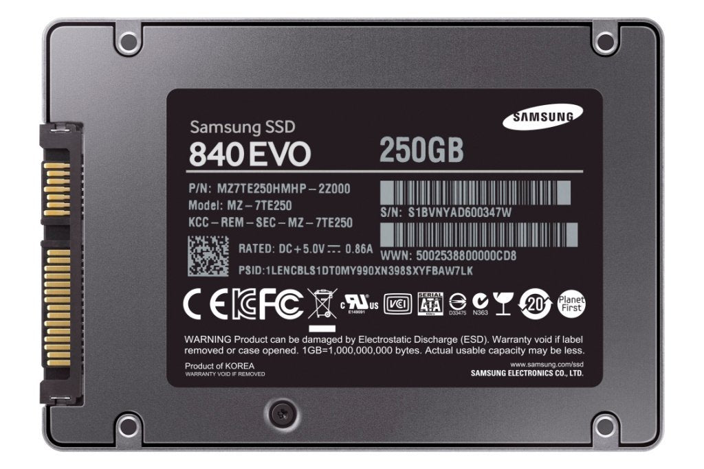 SSD Samsung 840EVO 250GB